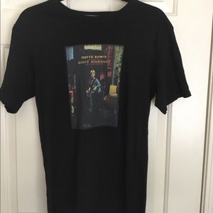 Black David Bowie Tee